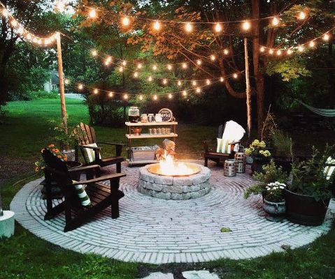 Outdoor fire pit gallery